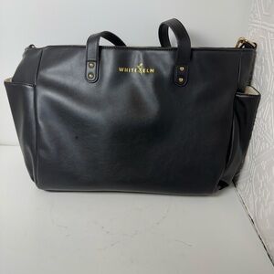 White Elm Tote bag - BLACK.